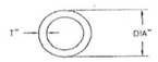Round tube shape diagram